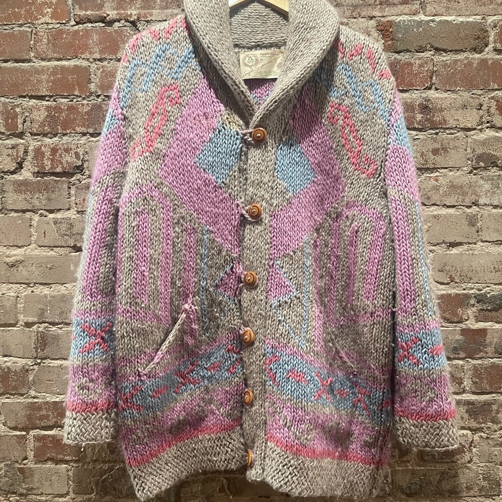 Angela Campos de Morris HandKnit Mexican Sweater